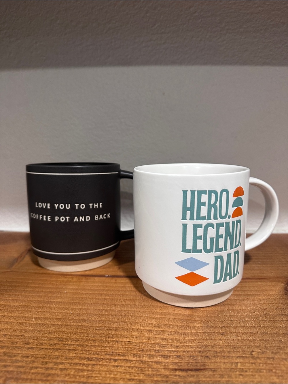 Hallmark White & Black Dad Coffee